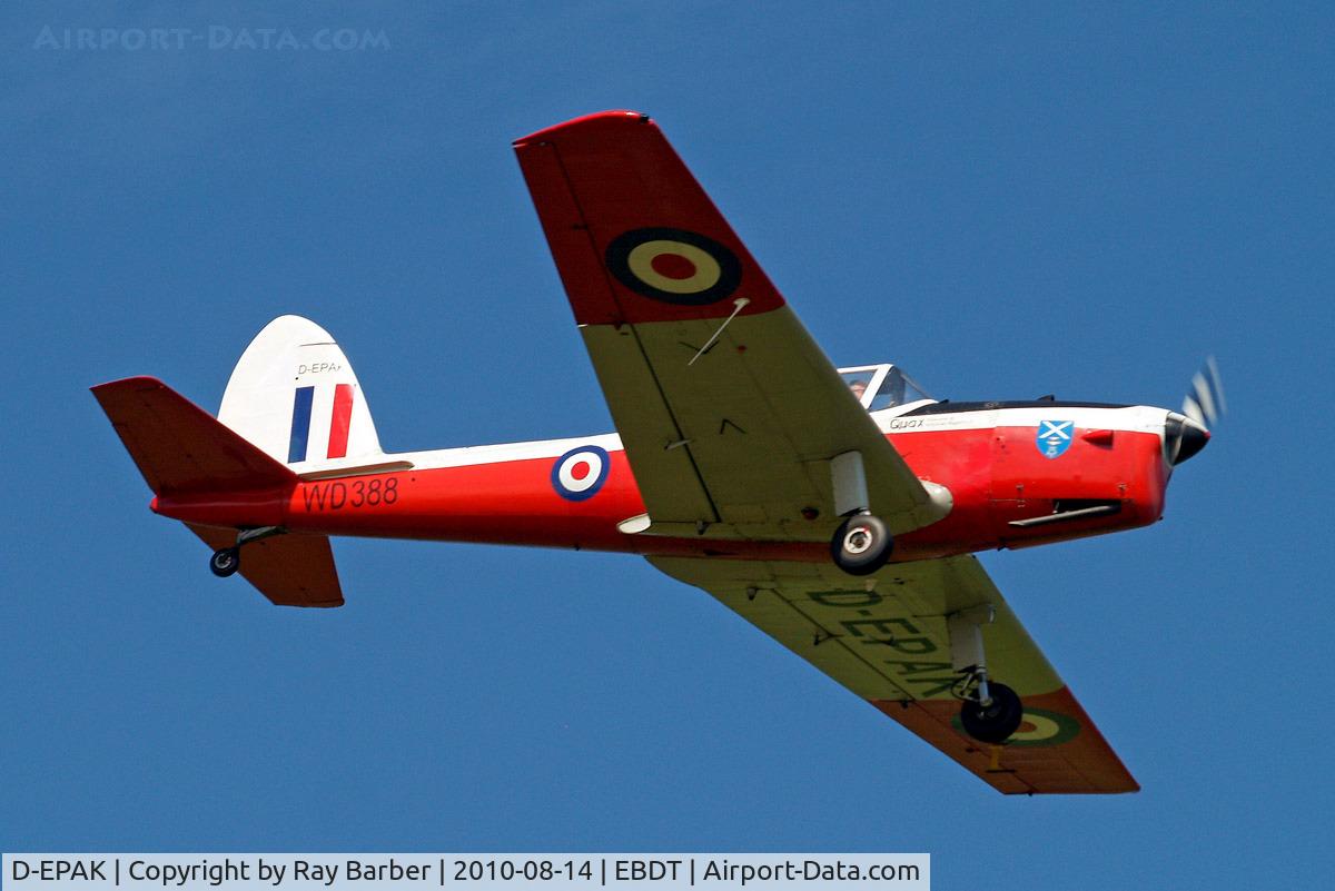 D-EPAK, 1951 De Havilland DHC-1 Chipmunk T.10 C/N C1/0328, DHC-1 Chipmunk 22 [C1/0328] Schaffen-Diest~OO 14/08/2010