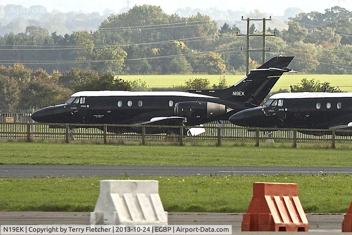 N19EK, 1966 Hawker Siddeley HS.125 Dominie T.1 C/N 25076, 1966 Hawker Siddeley HS.125 Dominie T1, c/n: 25076 at Kemble