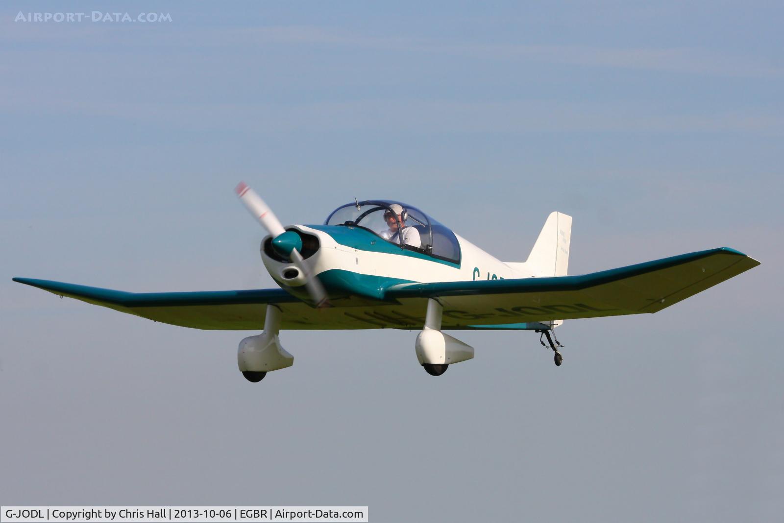 G-JODL, 1960 SAN Jodel DR-1050M Excellence C/N 99, at Breighton's Pre Hibernation Fly-in, 2013
