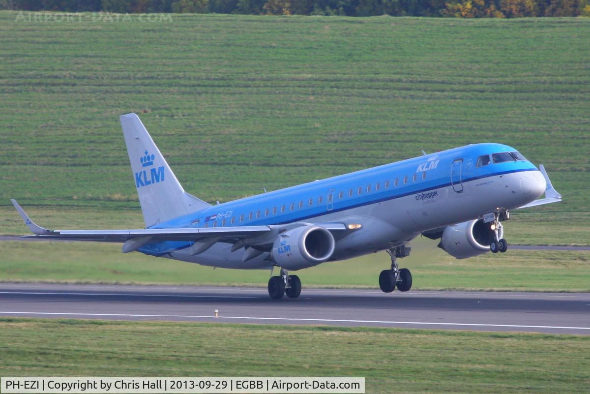 PH-EZI, 2009 Embraer 190LR (ERJ-190-100LR) C/N 19000322, KLM Royal Dutch Airlines