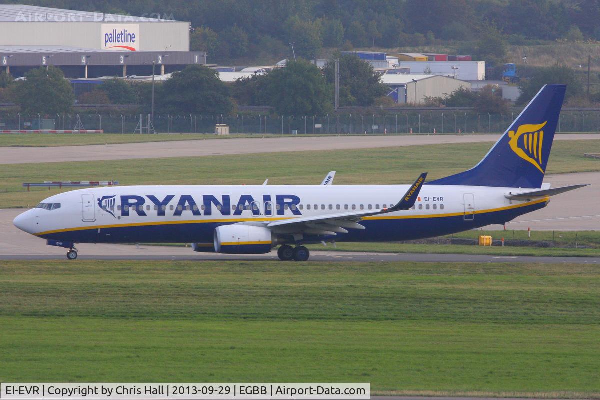 EI-EVR, 2012 Boeing 737-8AS C/N 40295, Ryanair