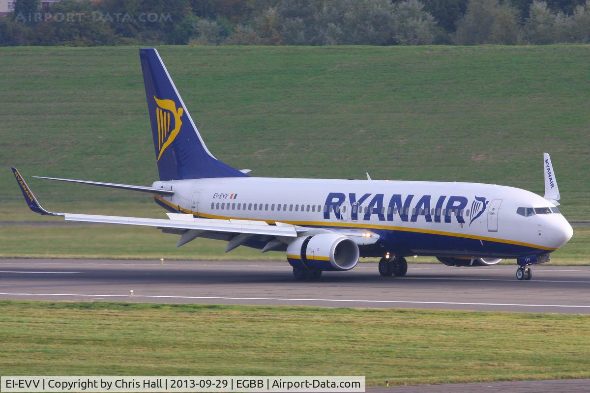 EI-EVV, 2012 Boeing 737-8AS C/N 40314, Ryanair