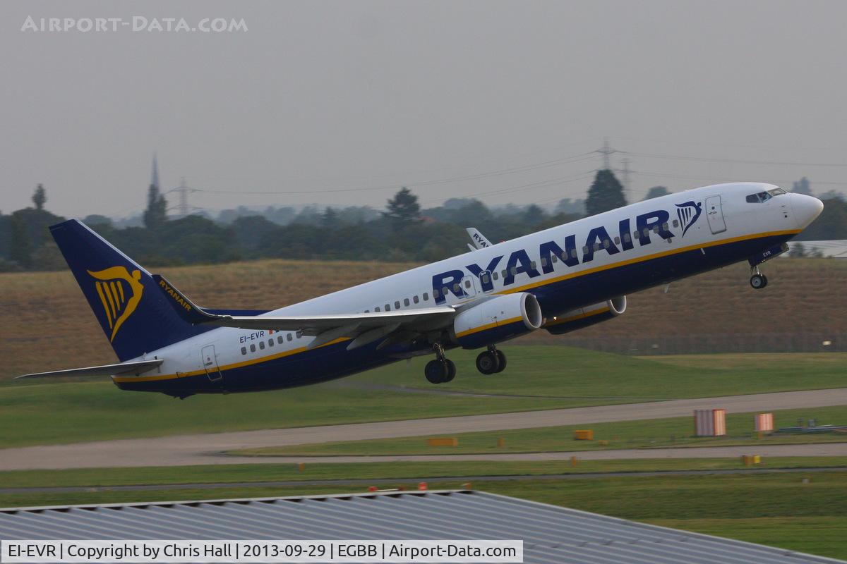 EI-EVR, 2012 Boeing 737-8AS C/N 40295, Ryanair