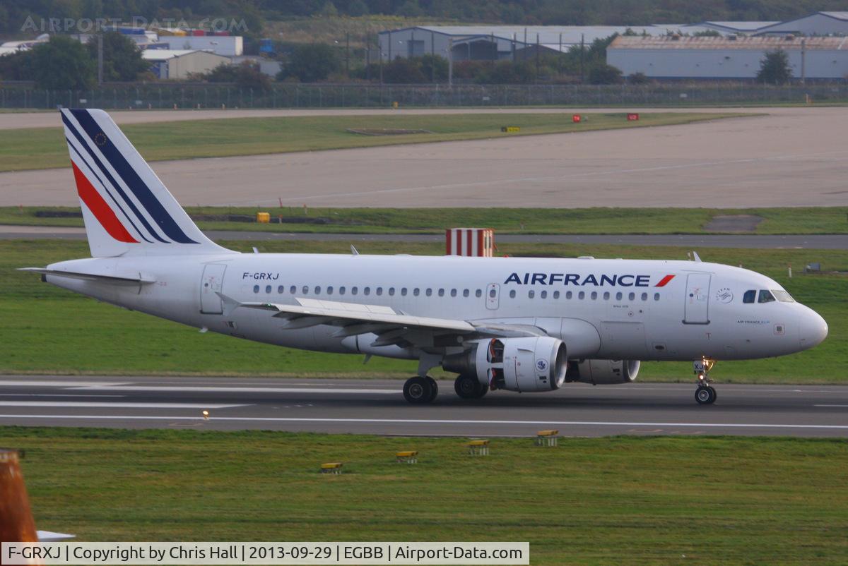 F-GRXJ, 2005 Airbus A319-115LR C/N 2456, Air France