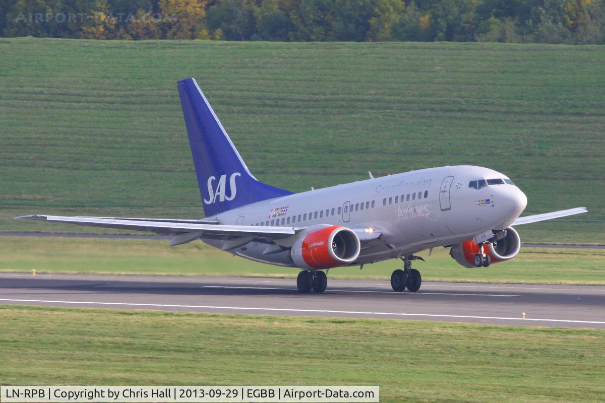 LN-RPB, 1998 Boeing 737-683 C/N 28294, Scandinavian Airlines