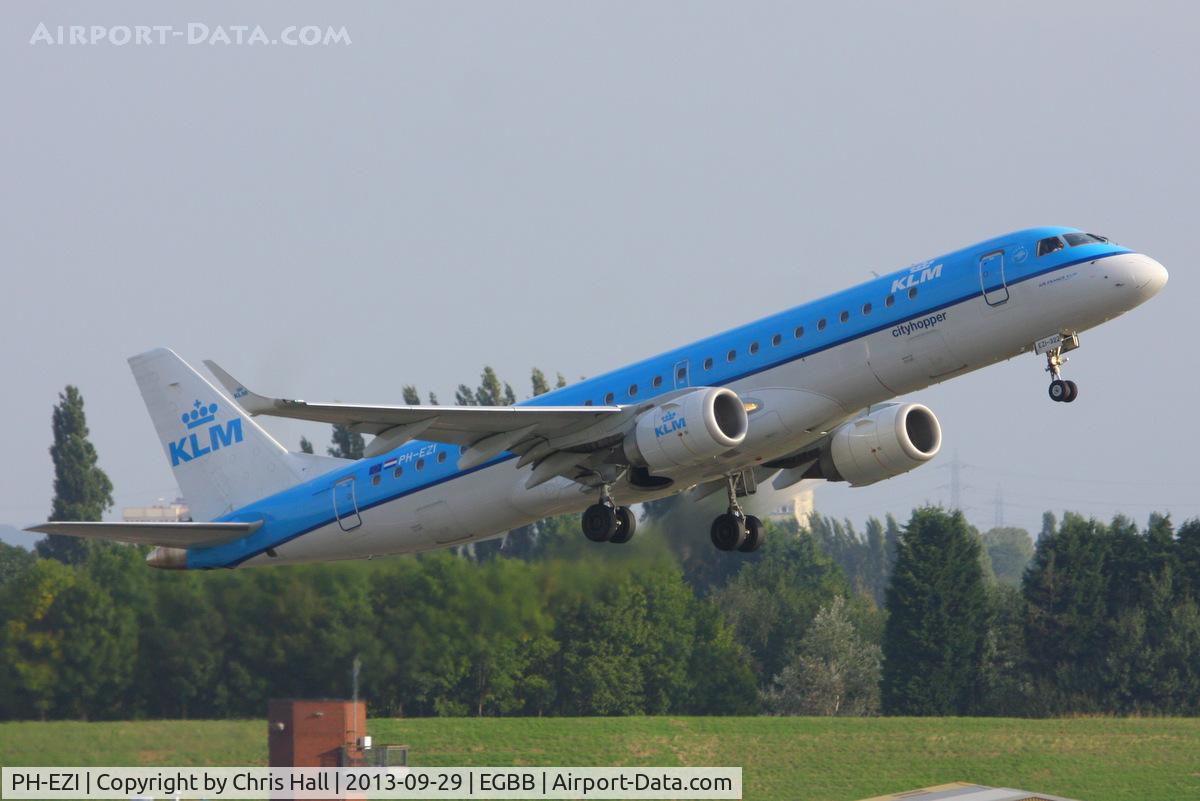 PH-EZI, 2009 Embraer 190LR (ERJ-190-100LR) C/N 19000322, KLM Royal Dutch Airlines