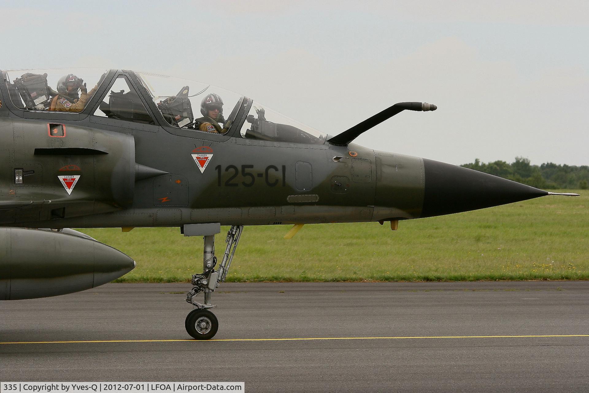 335, Dassault Mirage 2000N C/N 261, French Air Force Dassault Mirage 2000N (125-CI), Avord Air Base 702 (LFOA)
