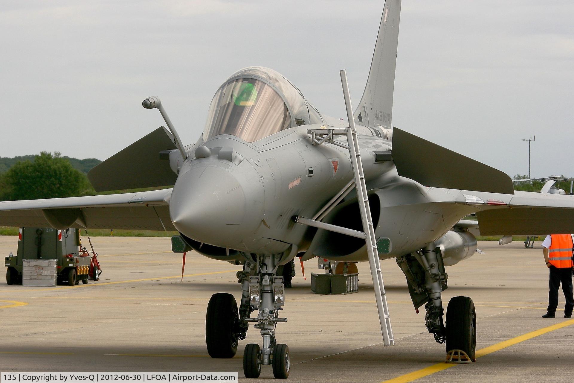 135, Dassault Rafale C C/N 135, French Air Force Dassault Rafale C (113-GN), Avord Air Base 702 (LFOA)