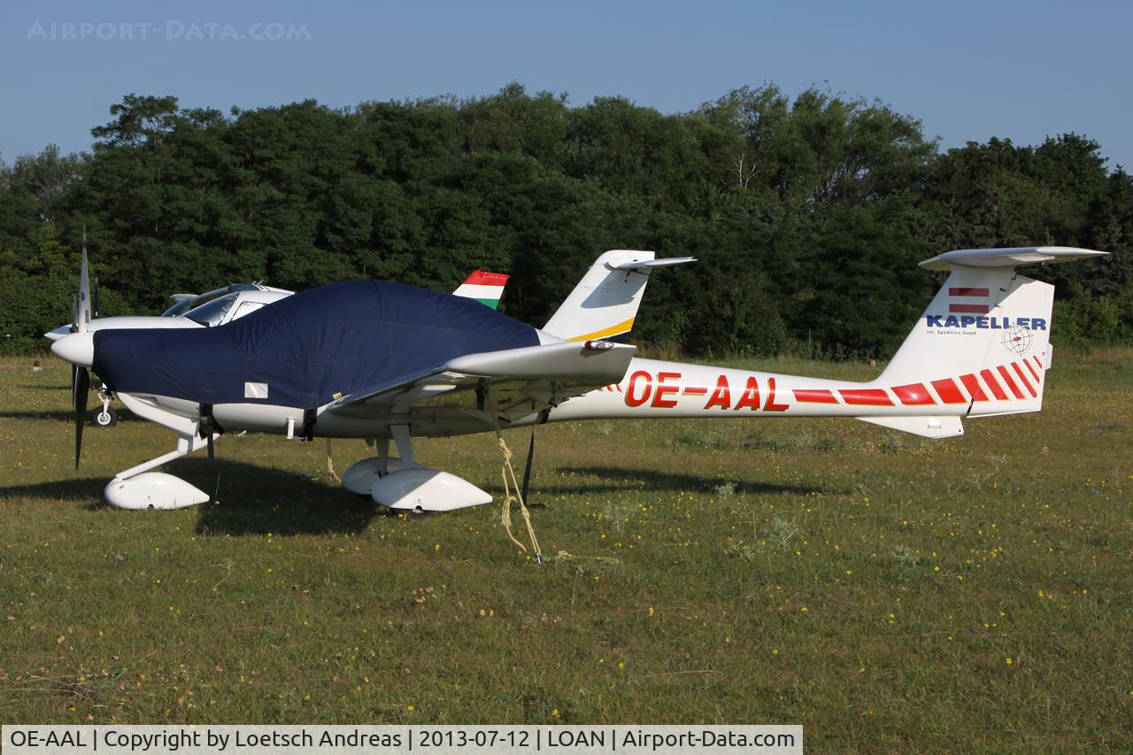 OE-AAL, Diamond DA-20A-1 Katana C/N 10205, night stop
