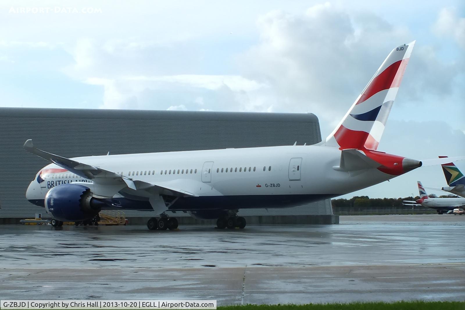 G-ZBJD, 2013 Boeing 787-8 Dreamliner C/N 38619, British Airways