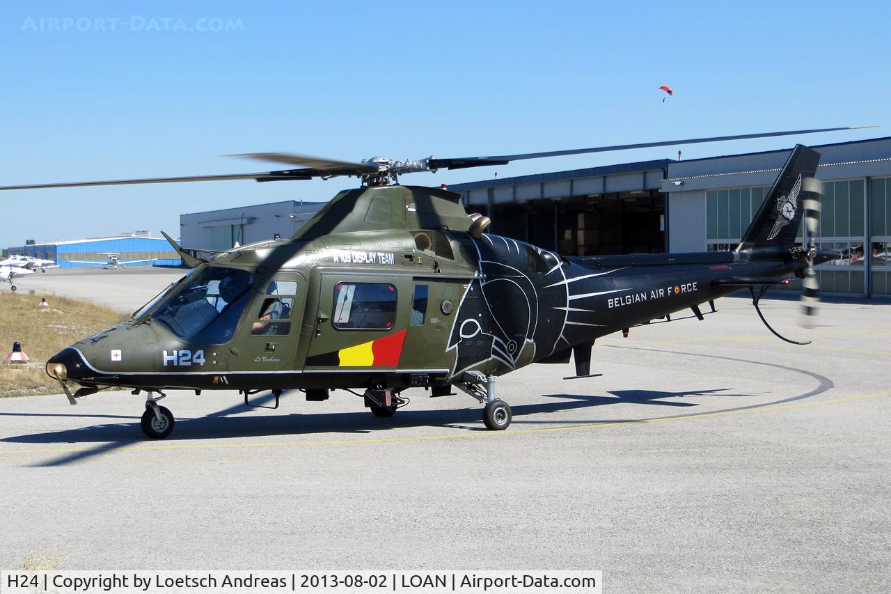 H24, Agusta A-109BA C/N 0324, Belgian Air Force