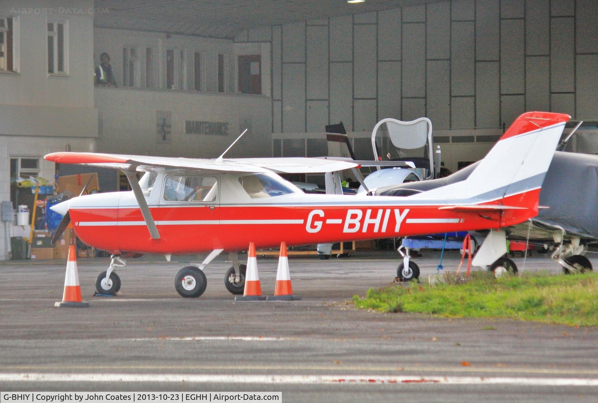 G-BHIY, 1970 Reims F150K C/N 0627, Park at Worldwide's new premises.