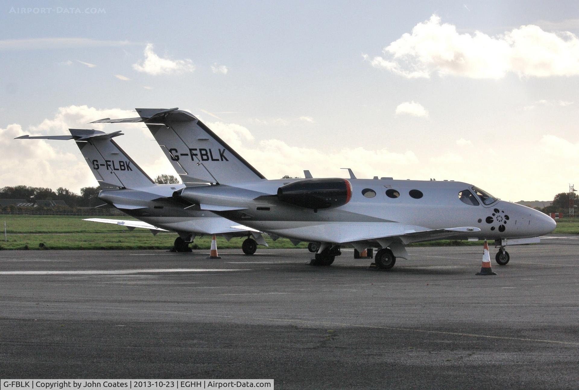 G-FBLK, 2007 Cessna 510 Citation Mustang Citation Mustang C/N 510-0027, With sister FLBK - enough to make you Blink!