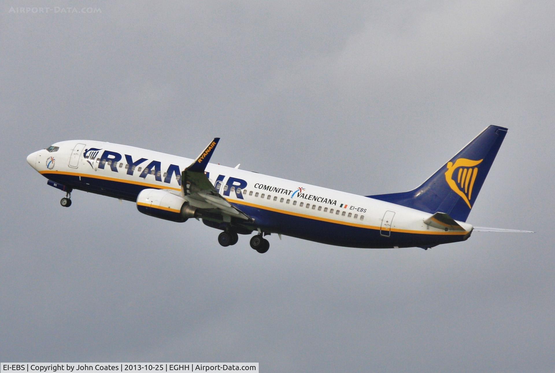 EI-EBS, 2009 Boeing 737-8AS C/N 35001, Based aircraft departing