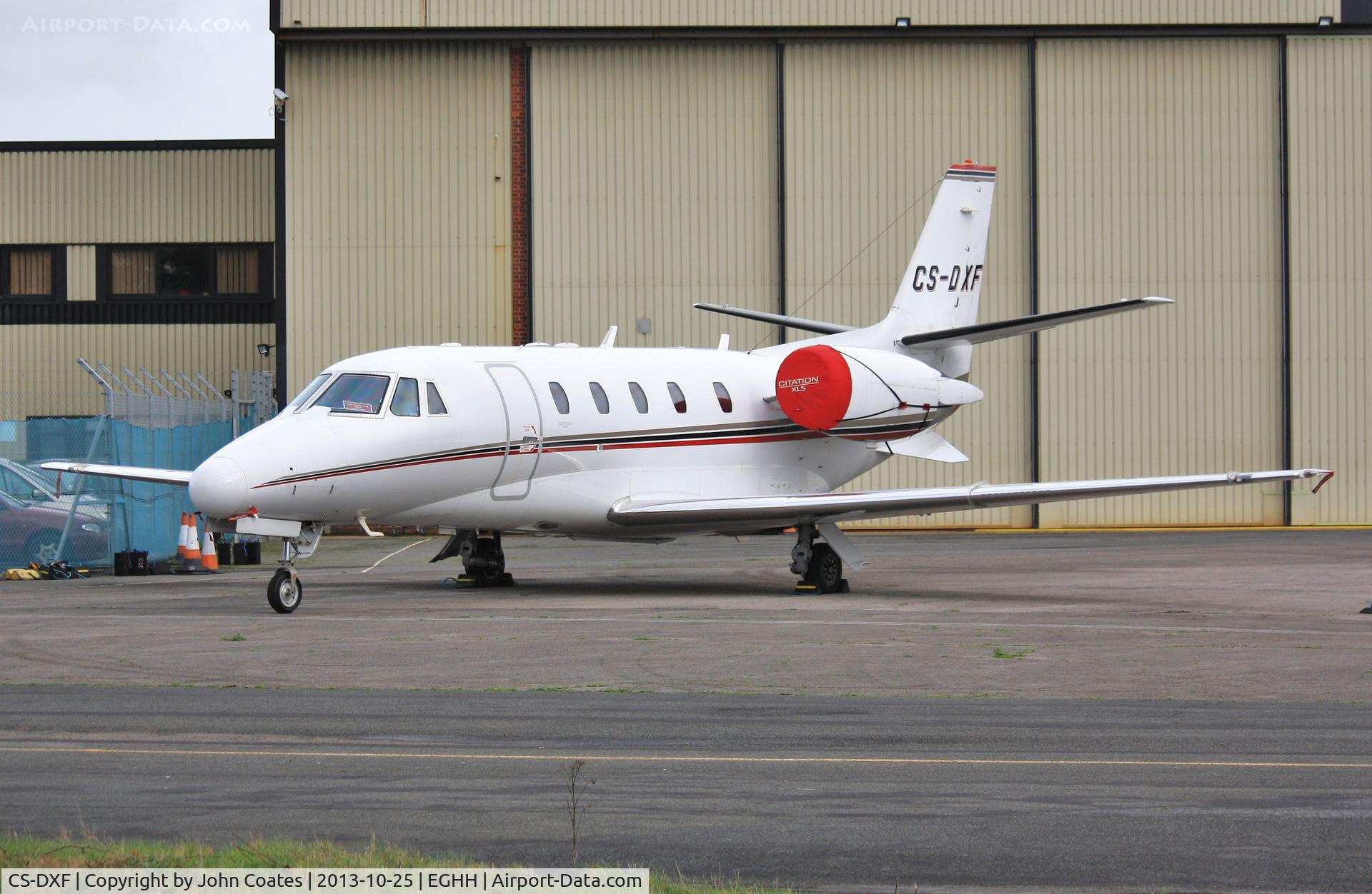 CS-DXF, 2005 Cessna 560XL Citation XLS C/N 560-5586, Parked at CSE