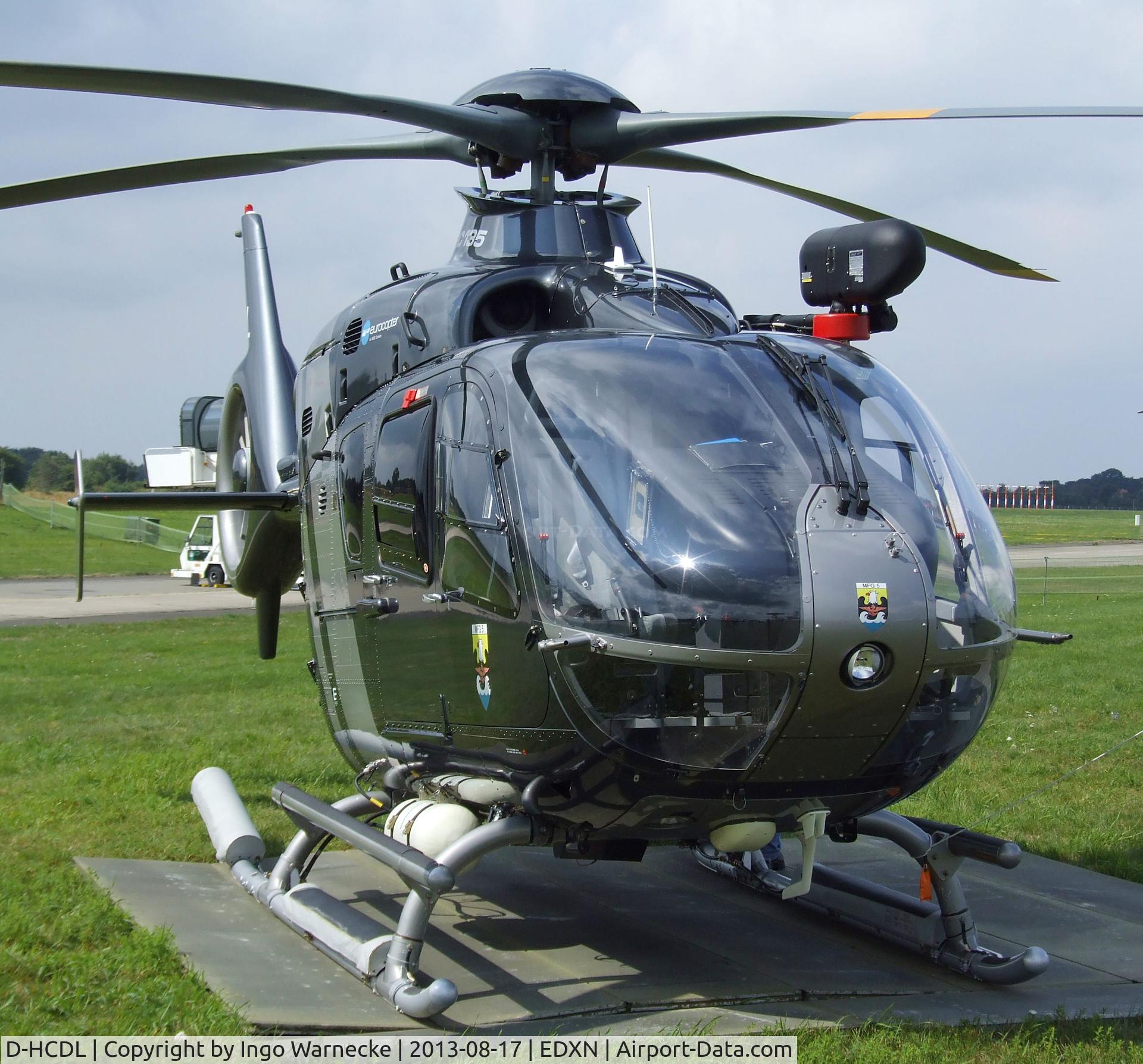 D-HCDL, Eurocopter EC-135P-2+ C/N 0700, Eurocopter EC135P2+ on lease for the German Navy for pilot training at the Spottersday of the Nordholz Airday 2013 celebrationg 100 Years of German Naval Aviation at Nordholz Naval Aviation Base