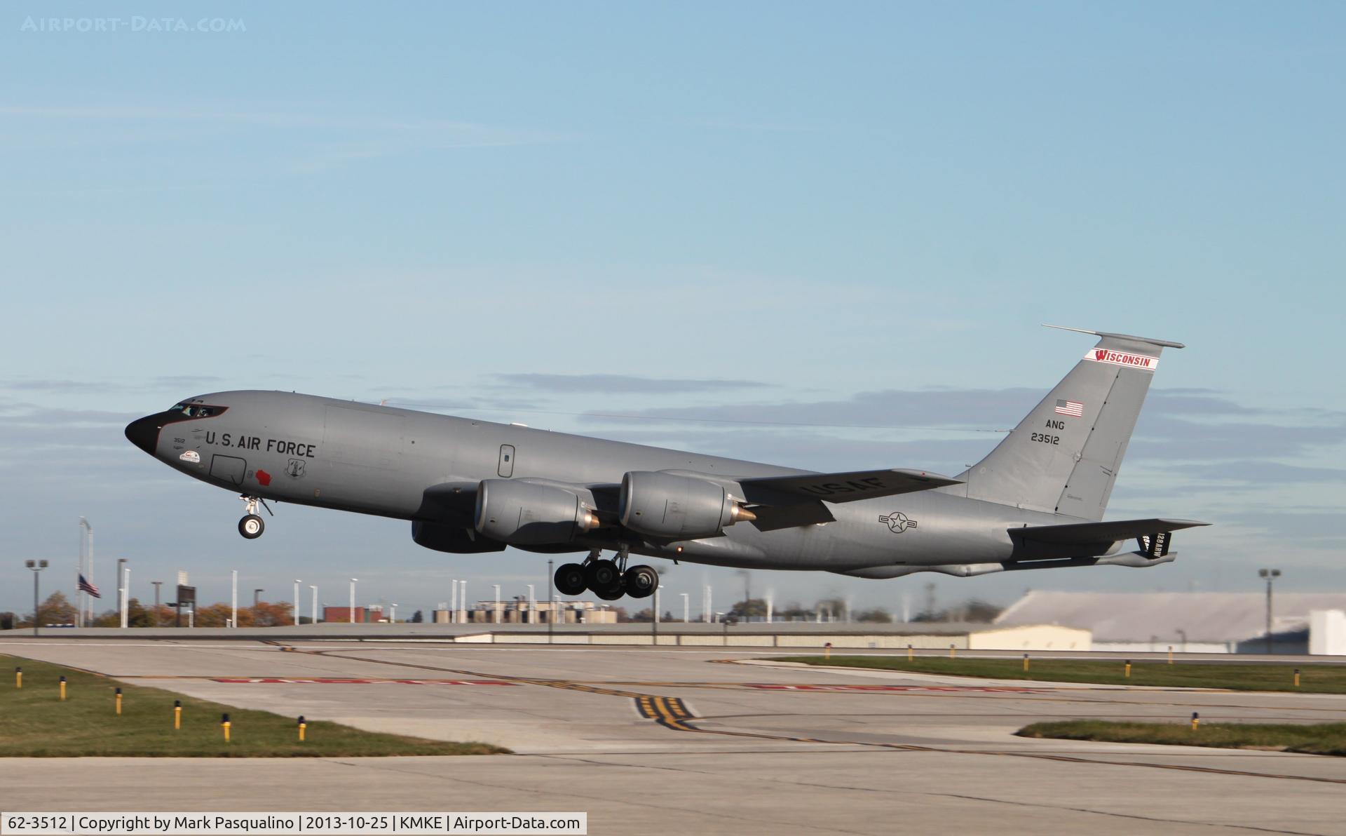 62-3512, 1962 Boeing KC-135R Stratotanker C/N 18495, Boeing KC-135R