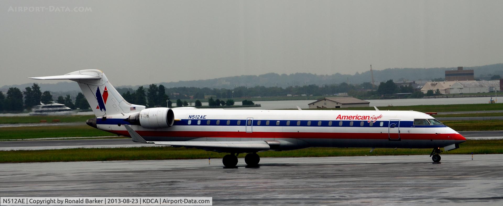 N512AE, Bombardier CRJ-701 (CL-600-2C10) Regional Jet C/N 10110, Taxi National