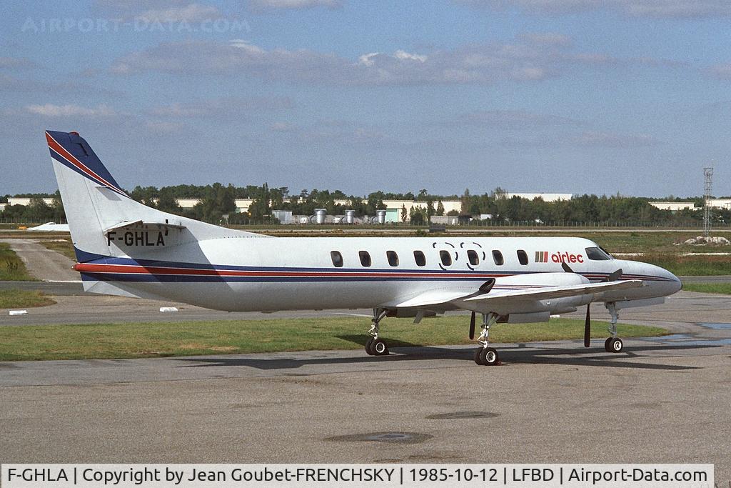 F-GHLA, 1974 Swearingen SA-226AT Merlin IV C/N AT-029, AIRLEC (flight Rochefort and Rennes)