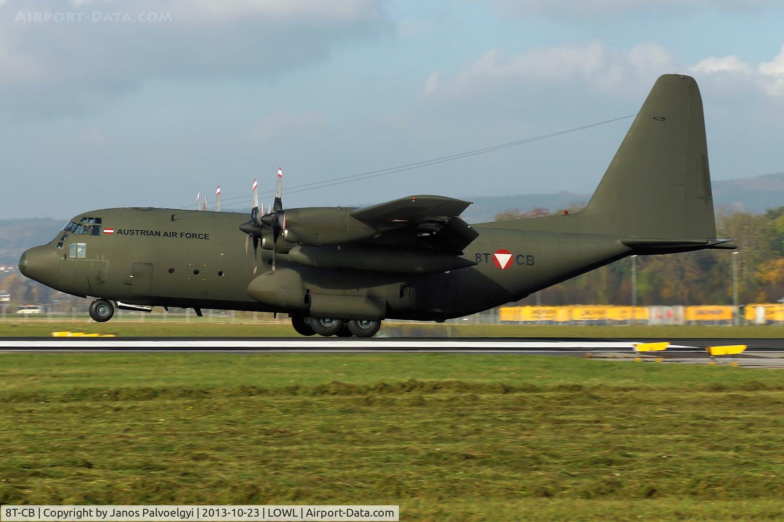 8T-CB, 1967 Lockheed C-130K Hercules C.1 C/N 382-4256, Austrian Airforce Lockheed C130K Hercules landing in LOWL/LNZ