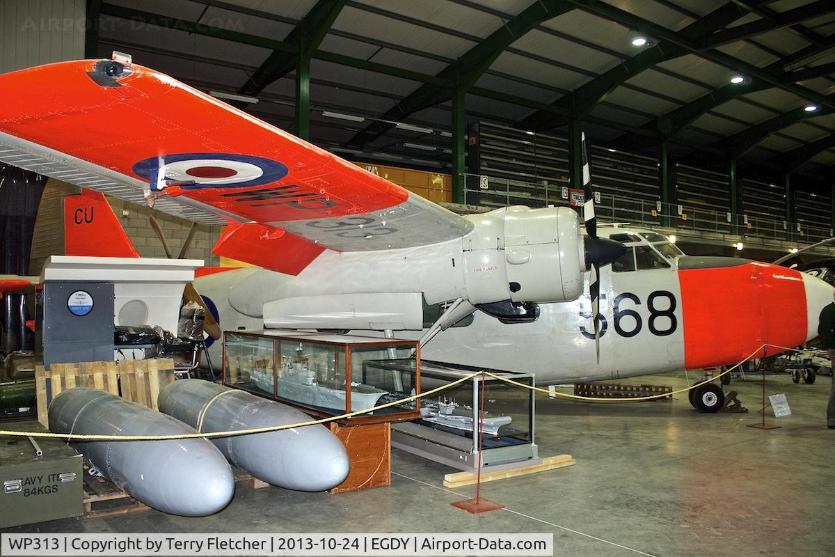 WP313, 1952 Percival P-57 Sea Prince T1 C/N P57/63, Open Day at Cobham Hall , Fleet Air Arm Museum at Yeovilton