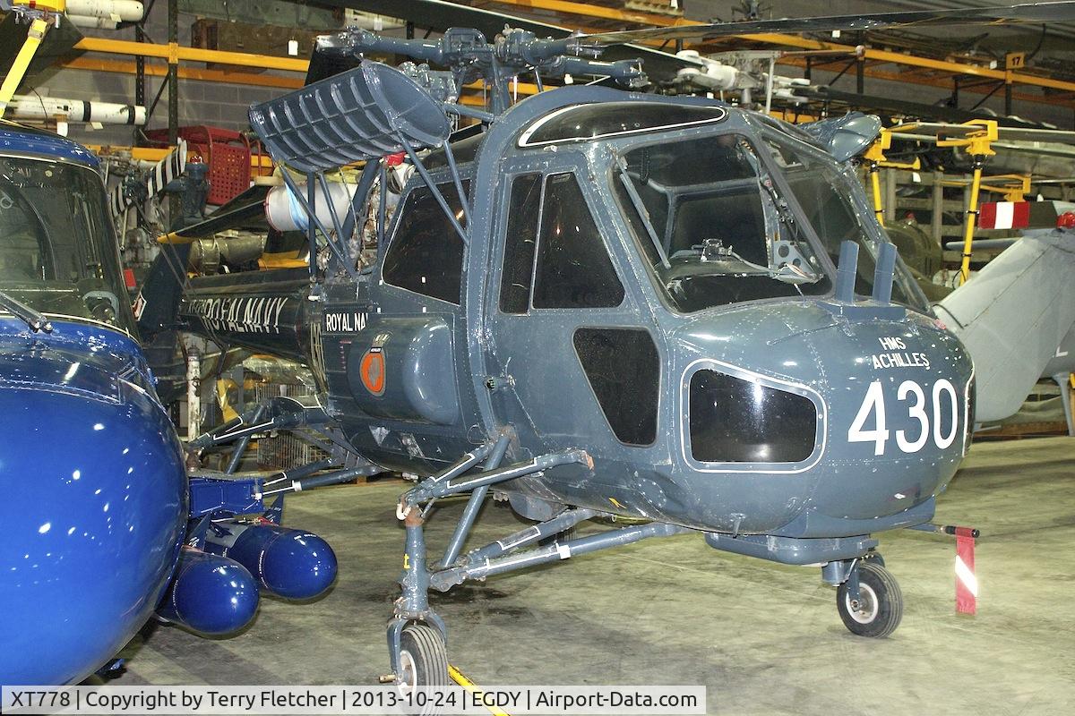 XT778, 1966 Westland Wasp HAS.1 C/N F9660, Open Day at Cobham Hall , Fleet Air Arm Museum at Yeovilton