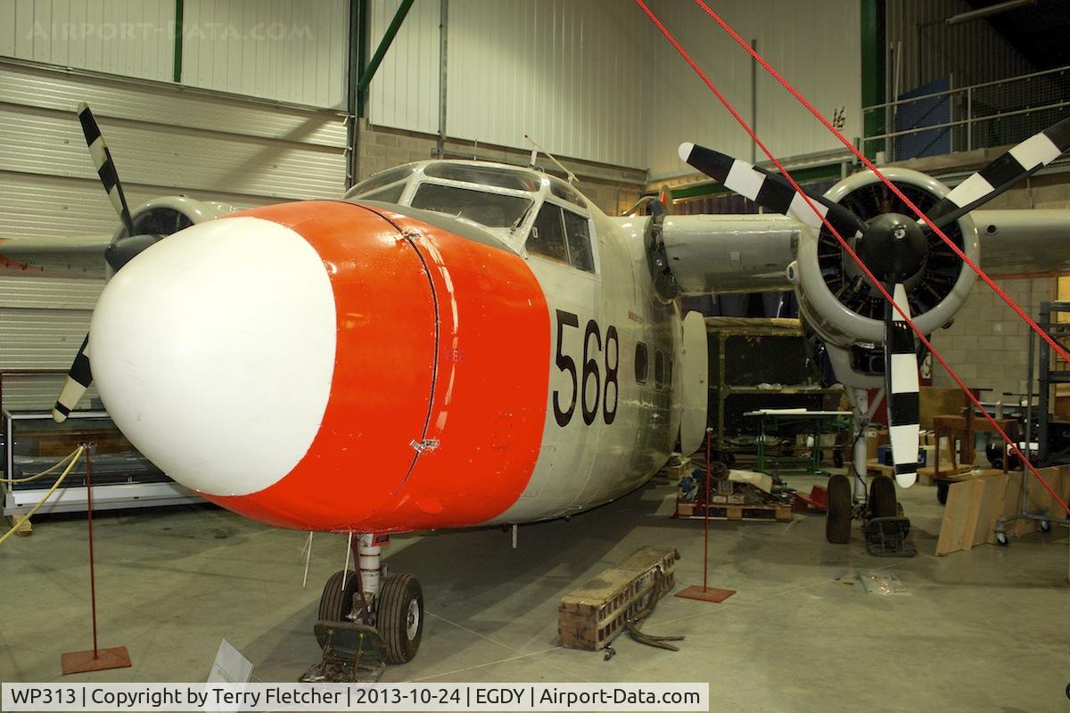 WP313, 1952 Percival P-57 Sea Prince T1 C/N P57/63, Open Day at Cobham Hall , Fleet Air Arm Museum at Yeovilton