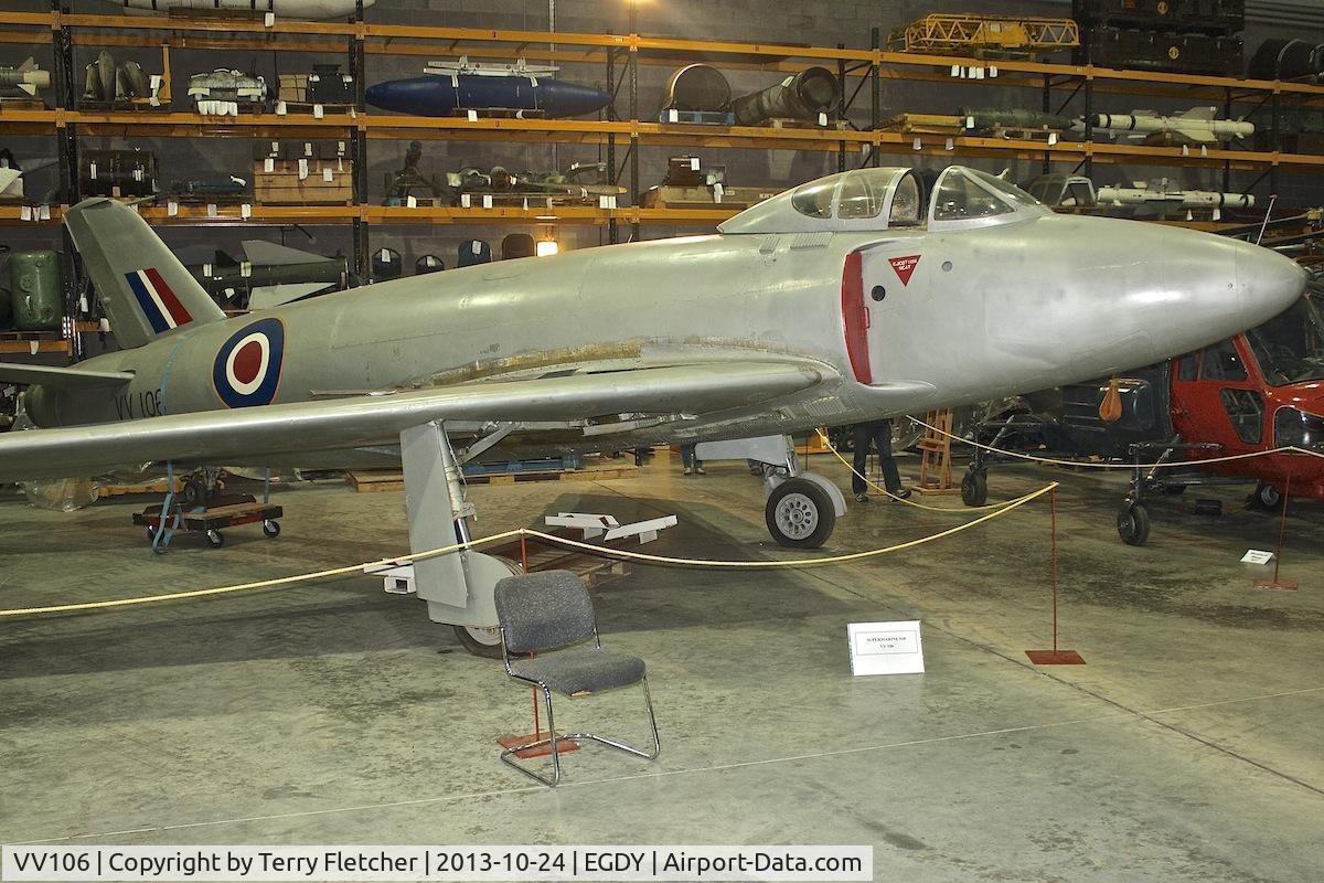 VV106, 1948 Supermarine 510 C/N Not found VV106, Open Day at Cobham Hall , Fleet Air Arm Museum at Yeovilton