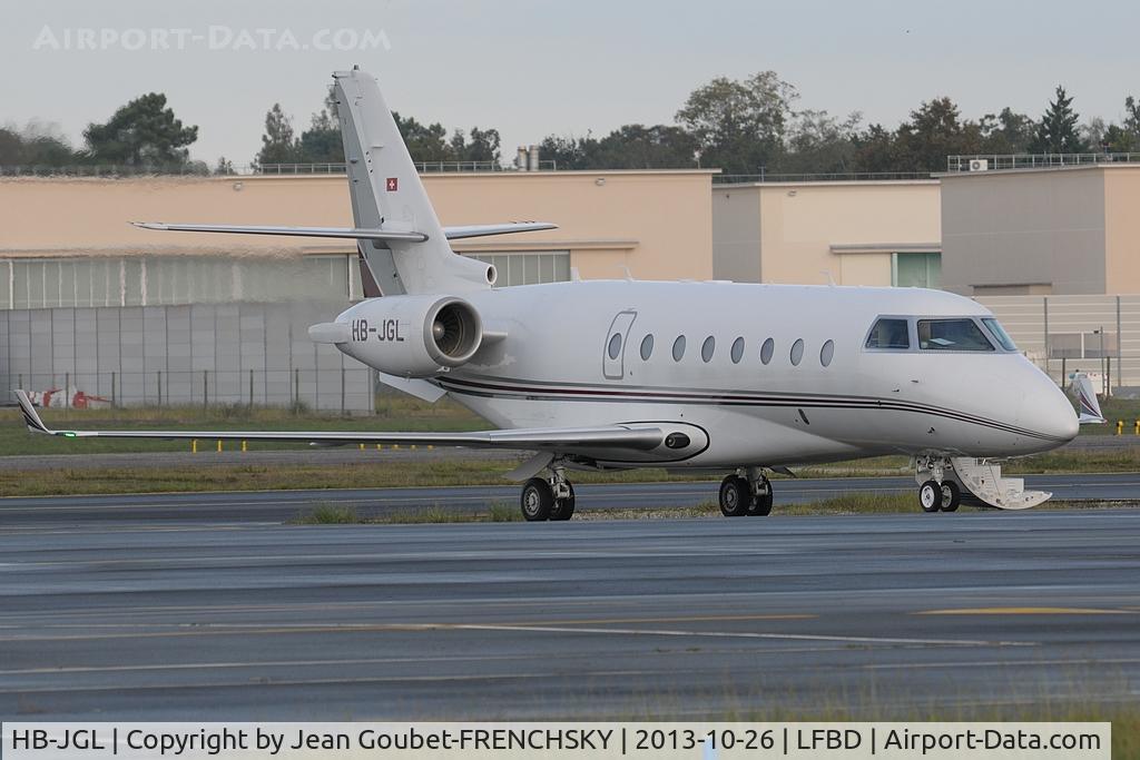 HB-JGL, 2008 Gulfstream Aerospace G200 C/N 193, TAG Aviation 691 from Geneva parking Kilo 3