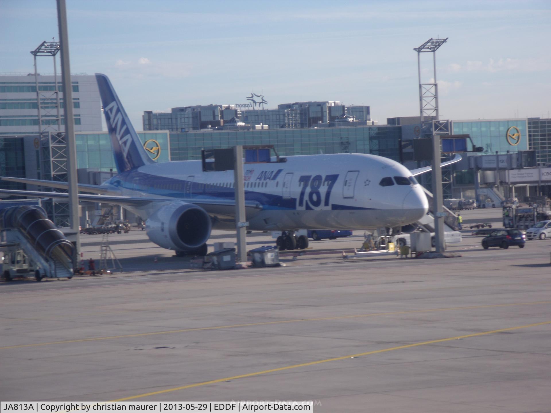 JA813A, 2012 Boeing 787-8 Dreamliner C/N 34521, ANA 788