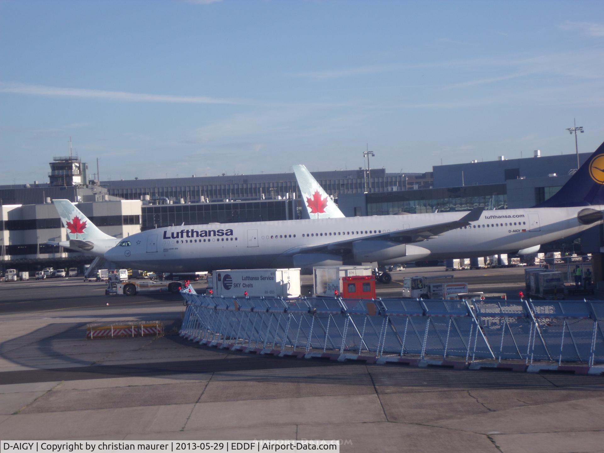 D-AIGY, 2000 Airbus A340-313 C/N 335, A340-300