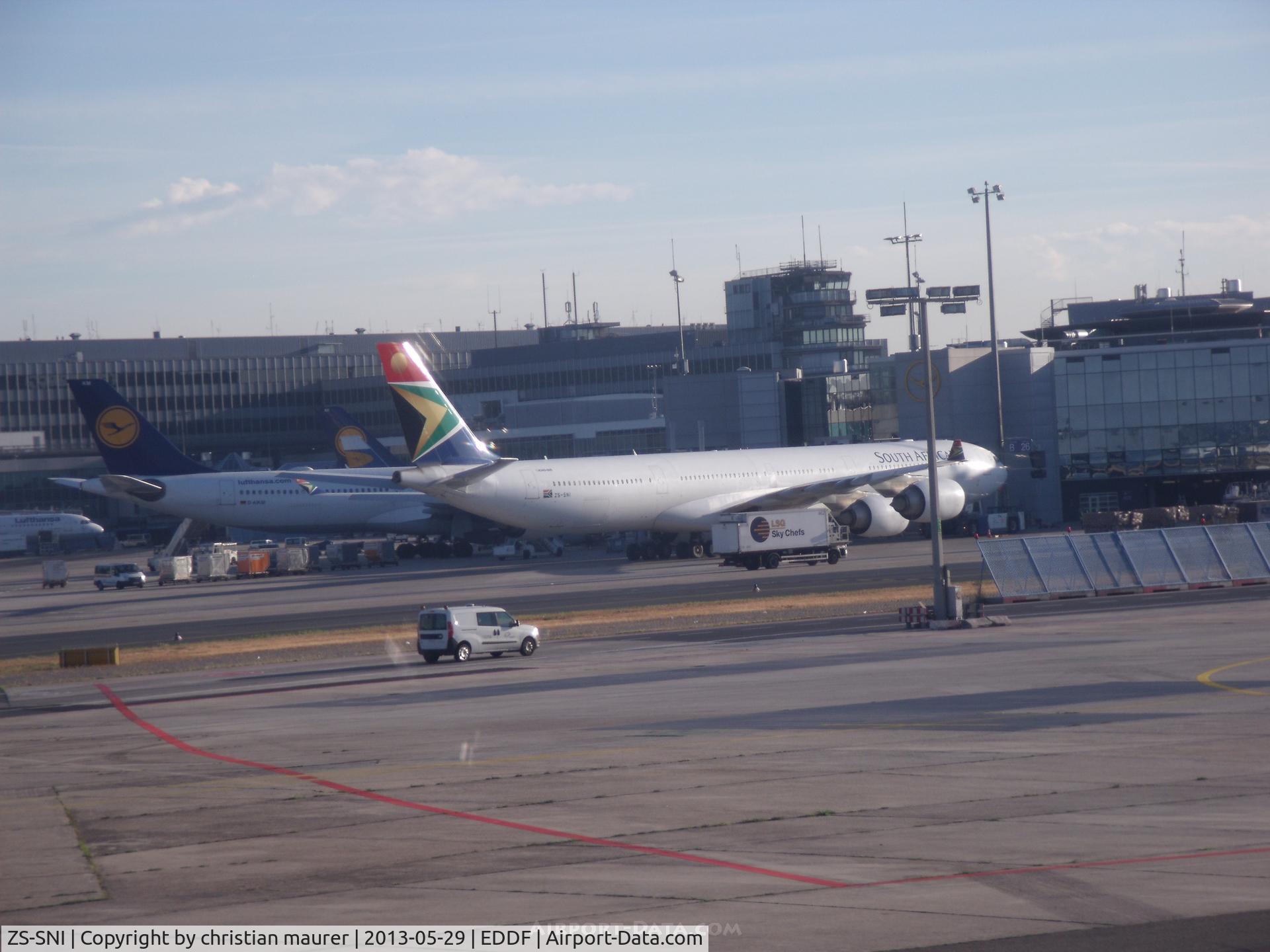 ZS-SNI, 2005 Airbus A340-642 C/N 630, SOUTH AFRICAN A3