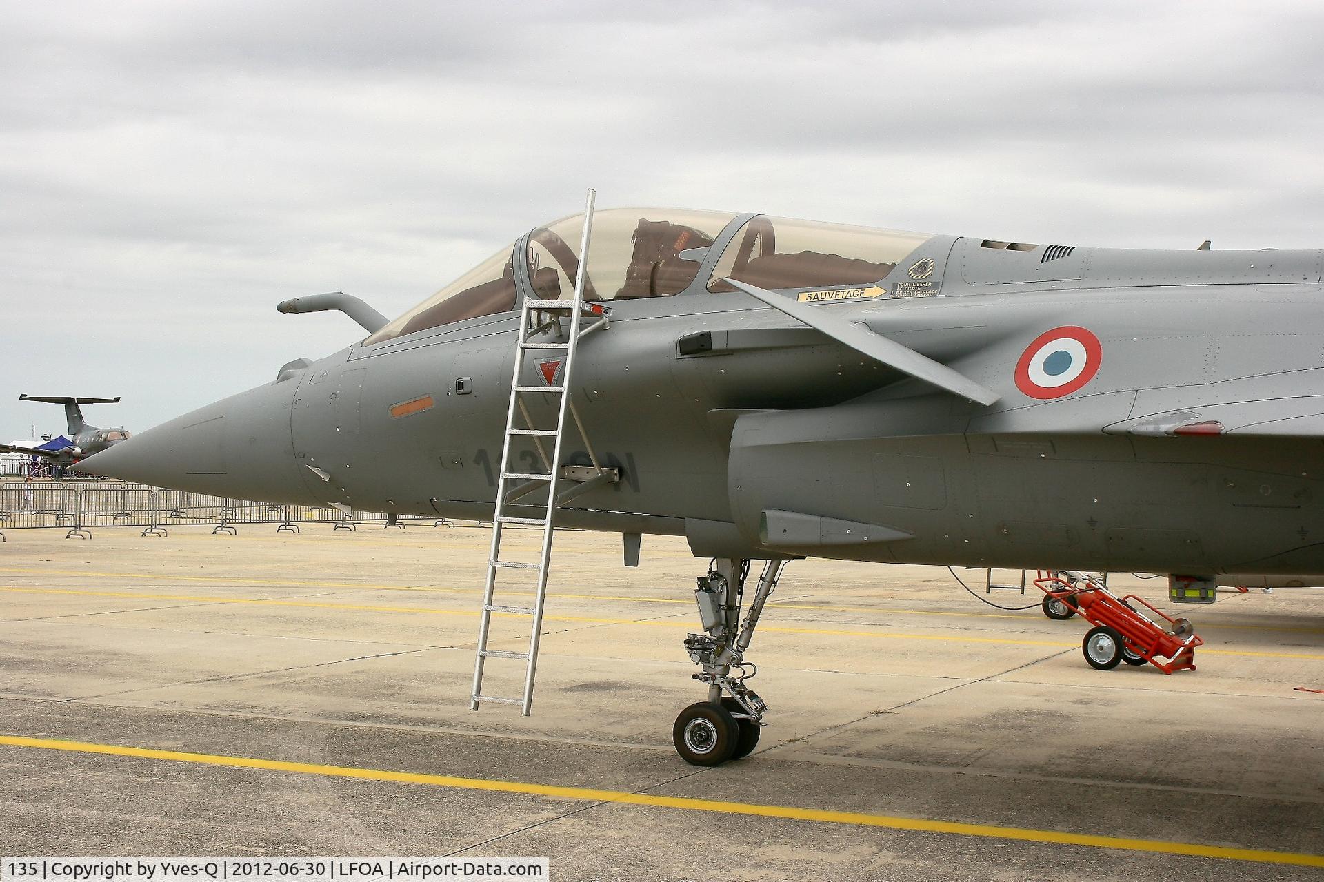 135, Dassault Rafale C C/N 135, French Air Force Dassault Rafale C (113-GN), Avord Air Base 702 (LFOA)