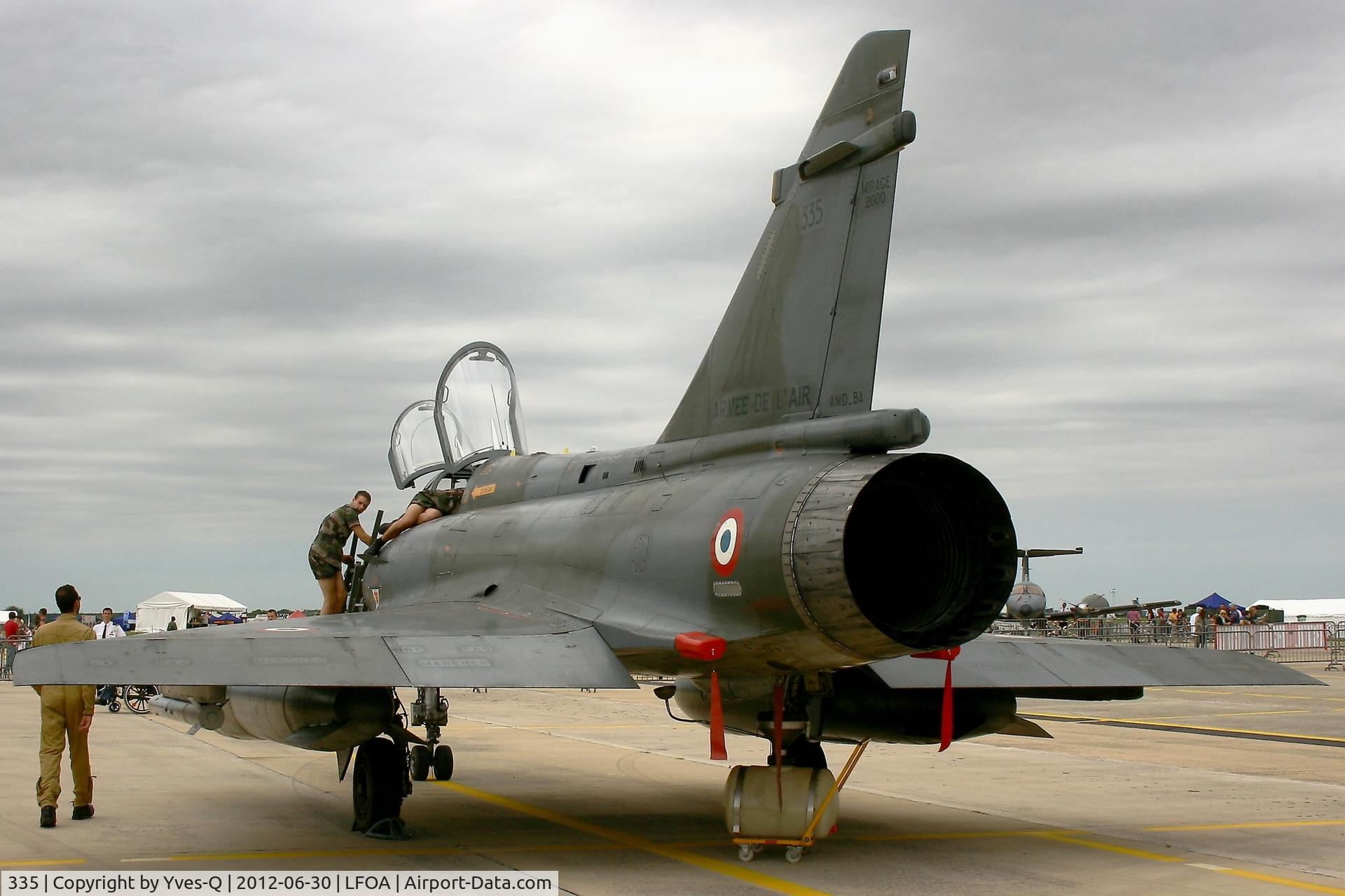 335, Dassault Mirage 2000N C/N 261, French Air Force Dassault Mirage 2000N (125-CI), Avord Air Base (LFOA)