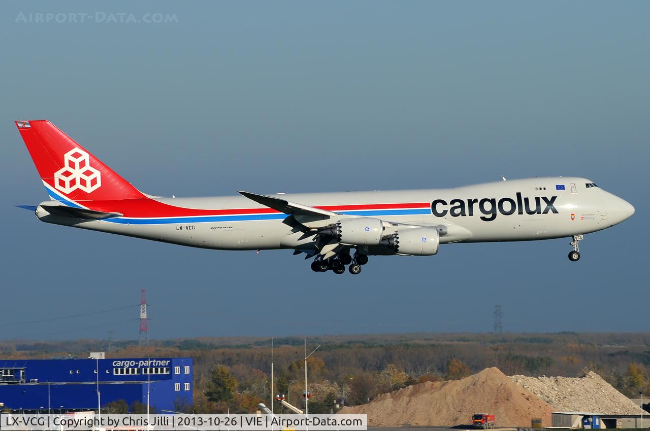 LX-VCG, 2012 Boeing 747-8R7F C/N 35812, Cargolux
