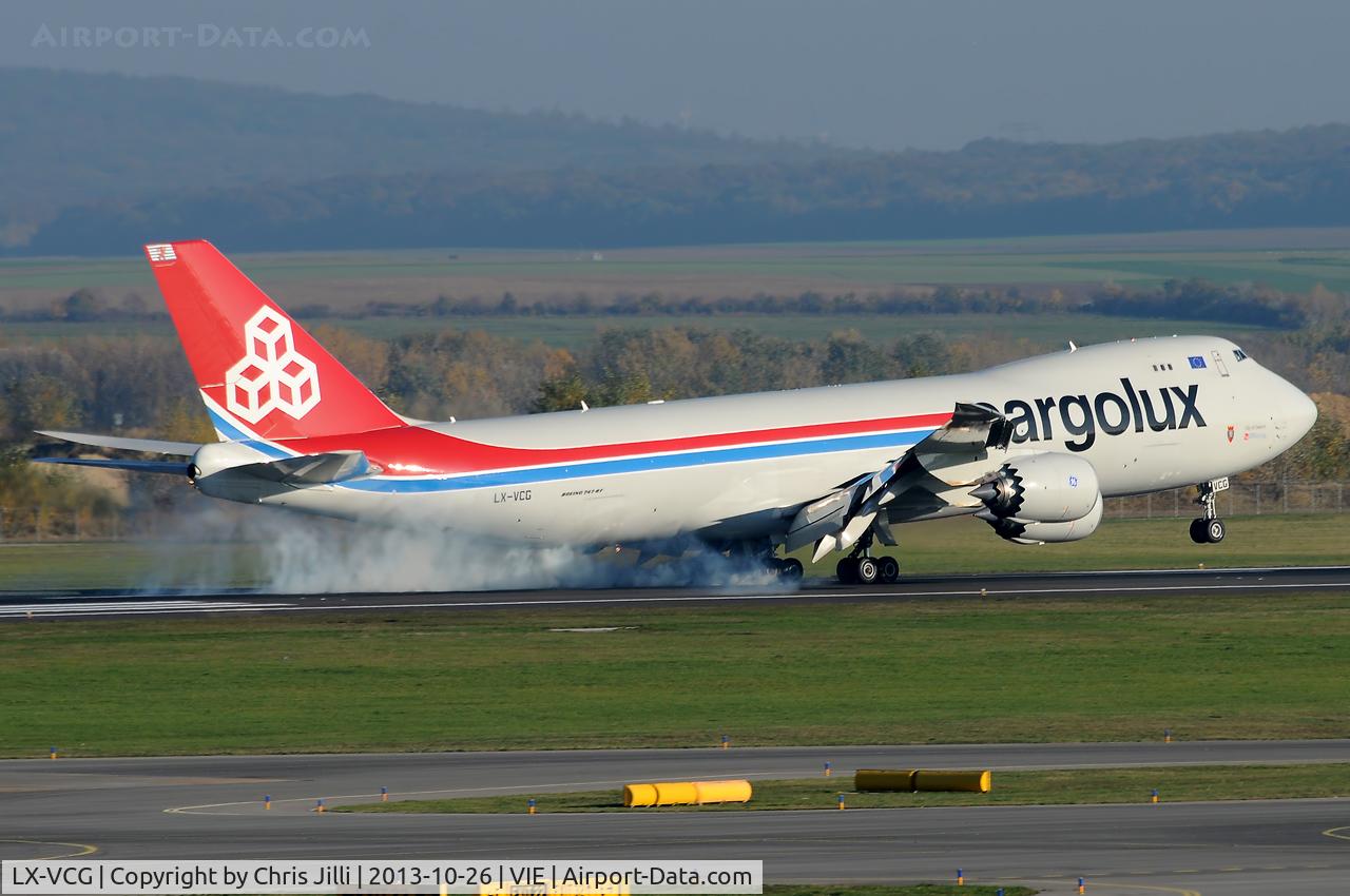 LX-VCG, 2012 Boeing 747-8R7F C/N 35812, Cargolux