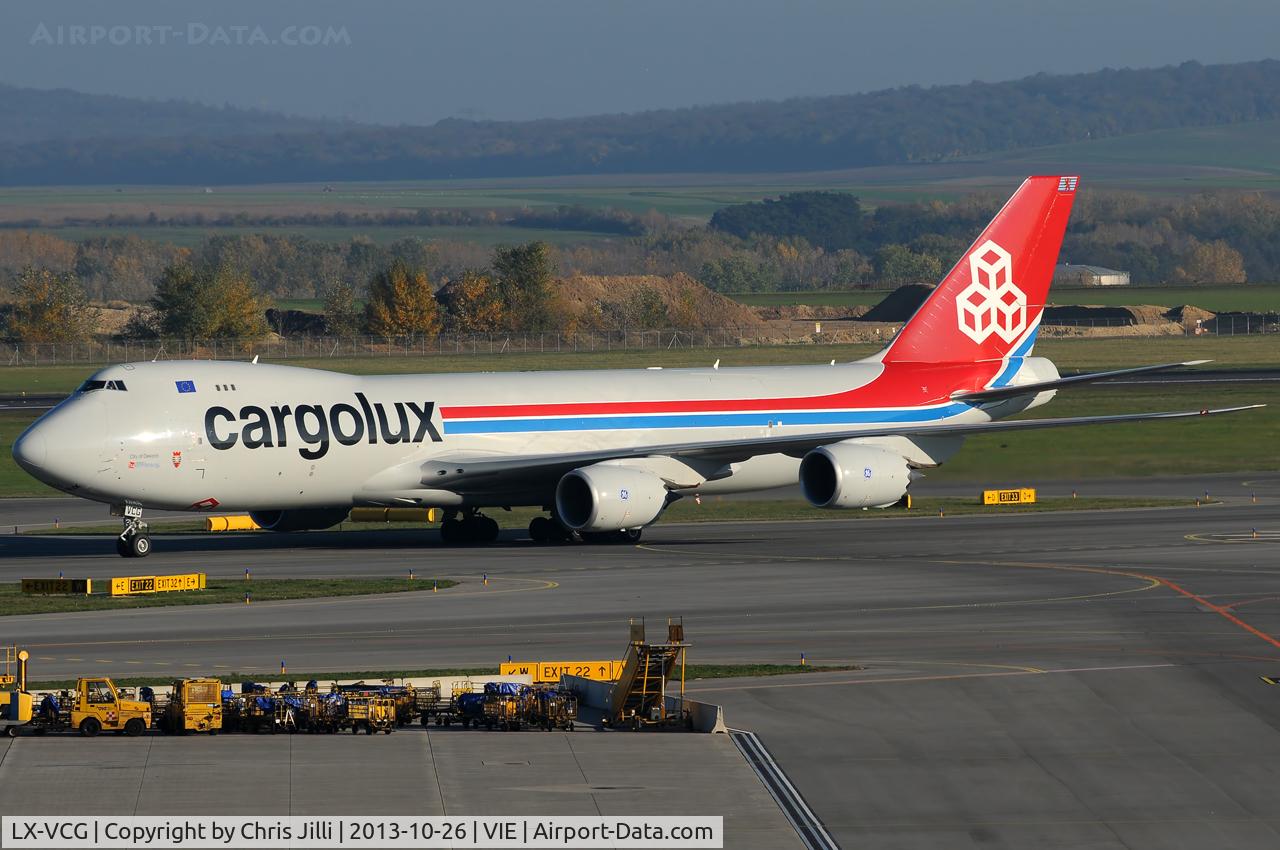 LX-VCG, 2012 Boeing 747-8R7F C/N 35812, Cargolux