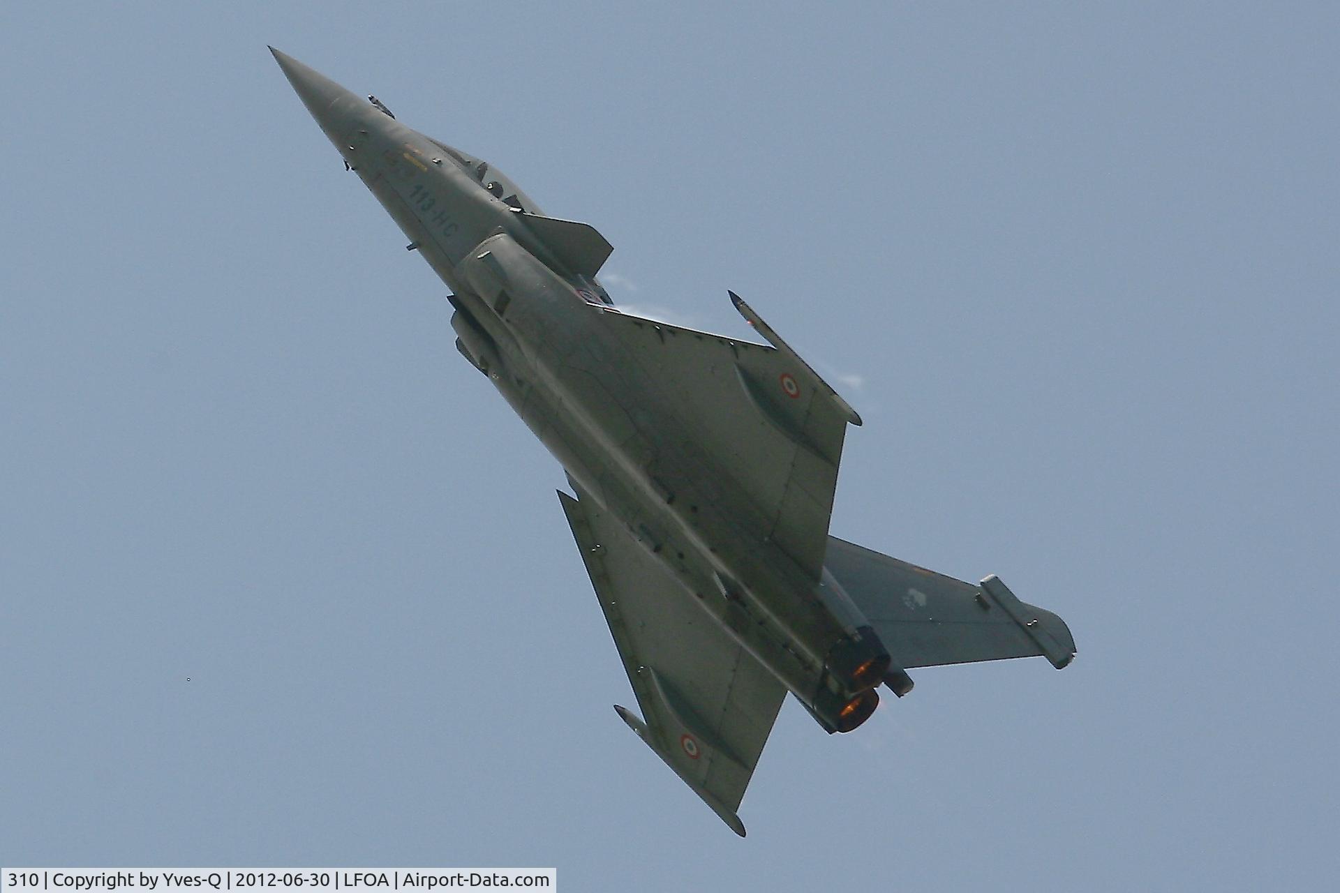 310, Dassault Rafale B C/N 310, French Air Force Dassault Rafale B (113-HC) Solo Display, Avord Air Base 702 (LFOA)