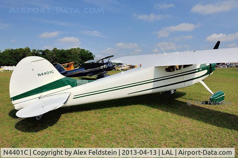 N4401C, 1952 Cessna 195A C/N 7986, @Sun-N-Fun