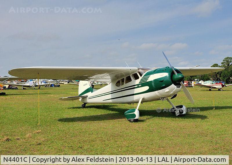 N4401C, 1952 Cessna 195A C/N 7986, @Sun-N-Fun