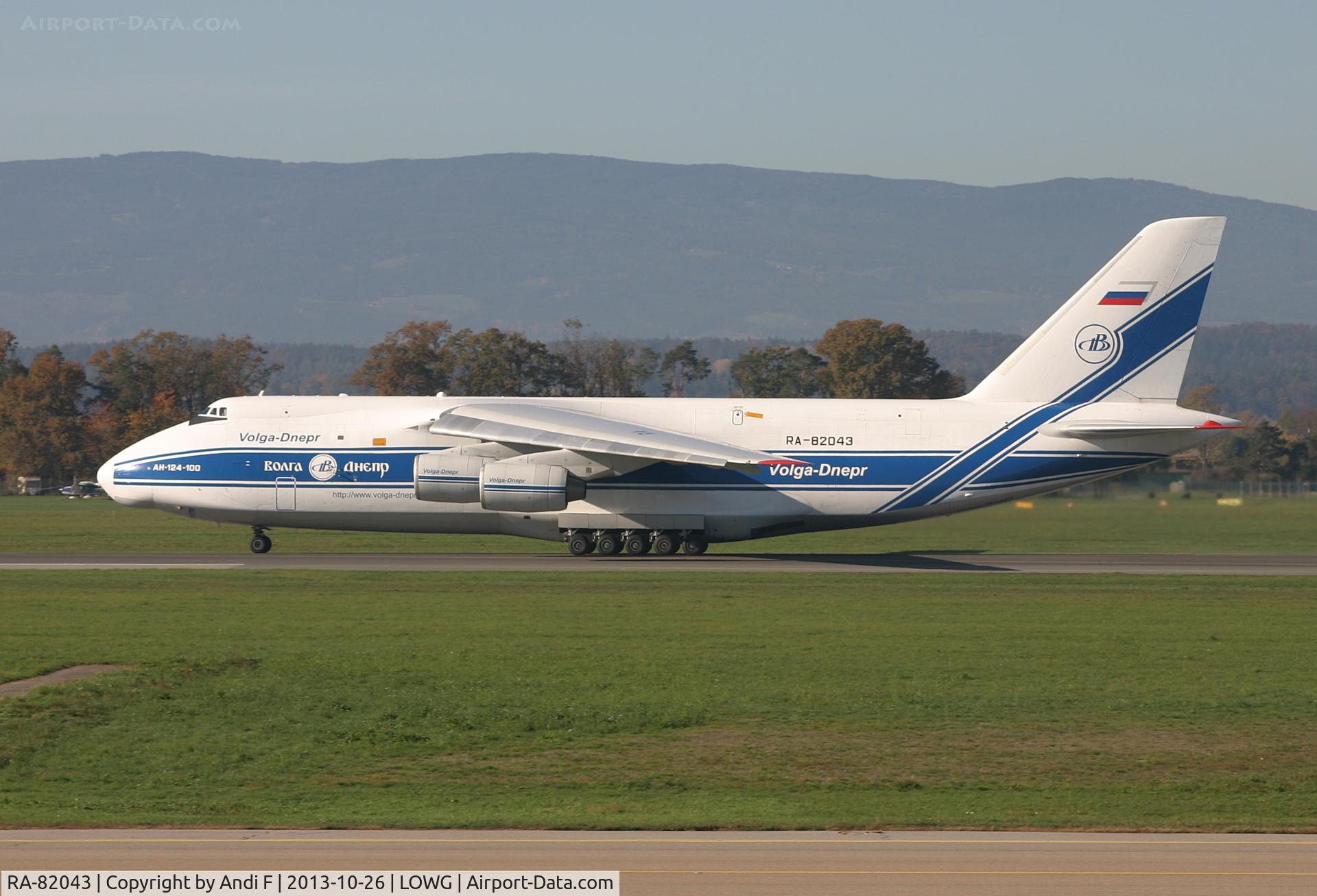RA-82043, 1990 Antonov An-124-100 Ruslan C/N 9773054155101/0607, Volga-Dnepr Airlines Antonov AN-124-100