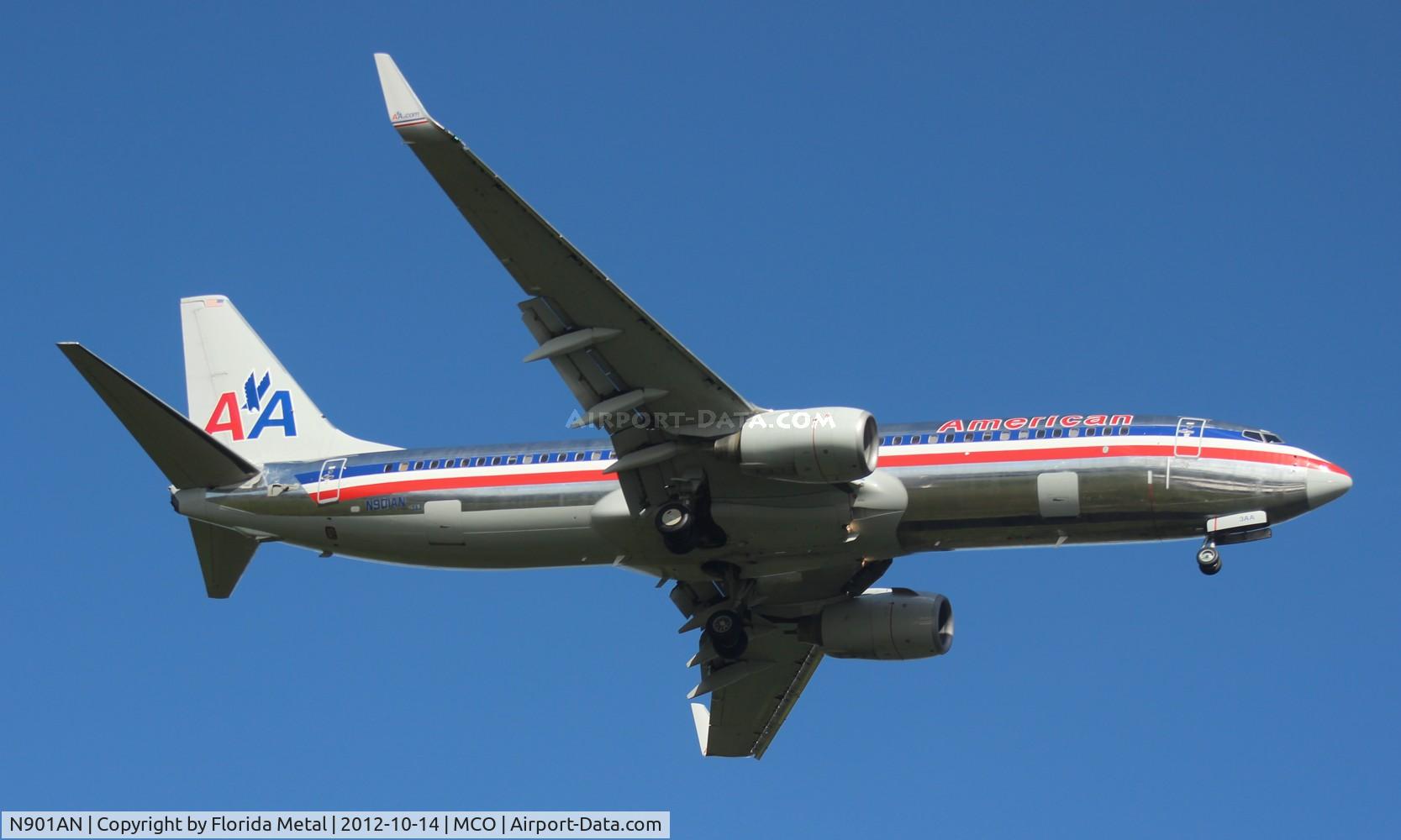 N901AN, 1999 Boeing 737-823 C/N 29503, American 737-800