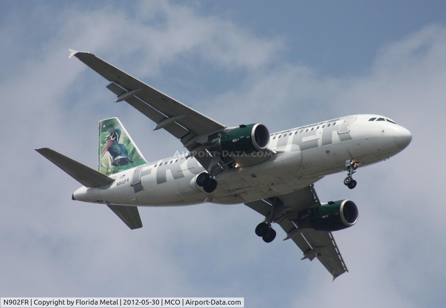 N902FR, 2001 Airbus A319-111 C/N 1515, Frontier 