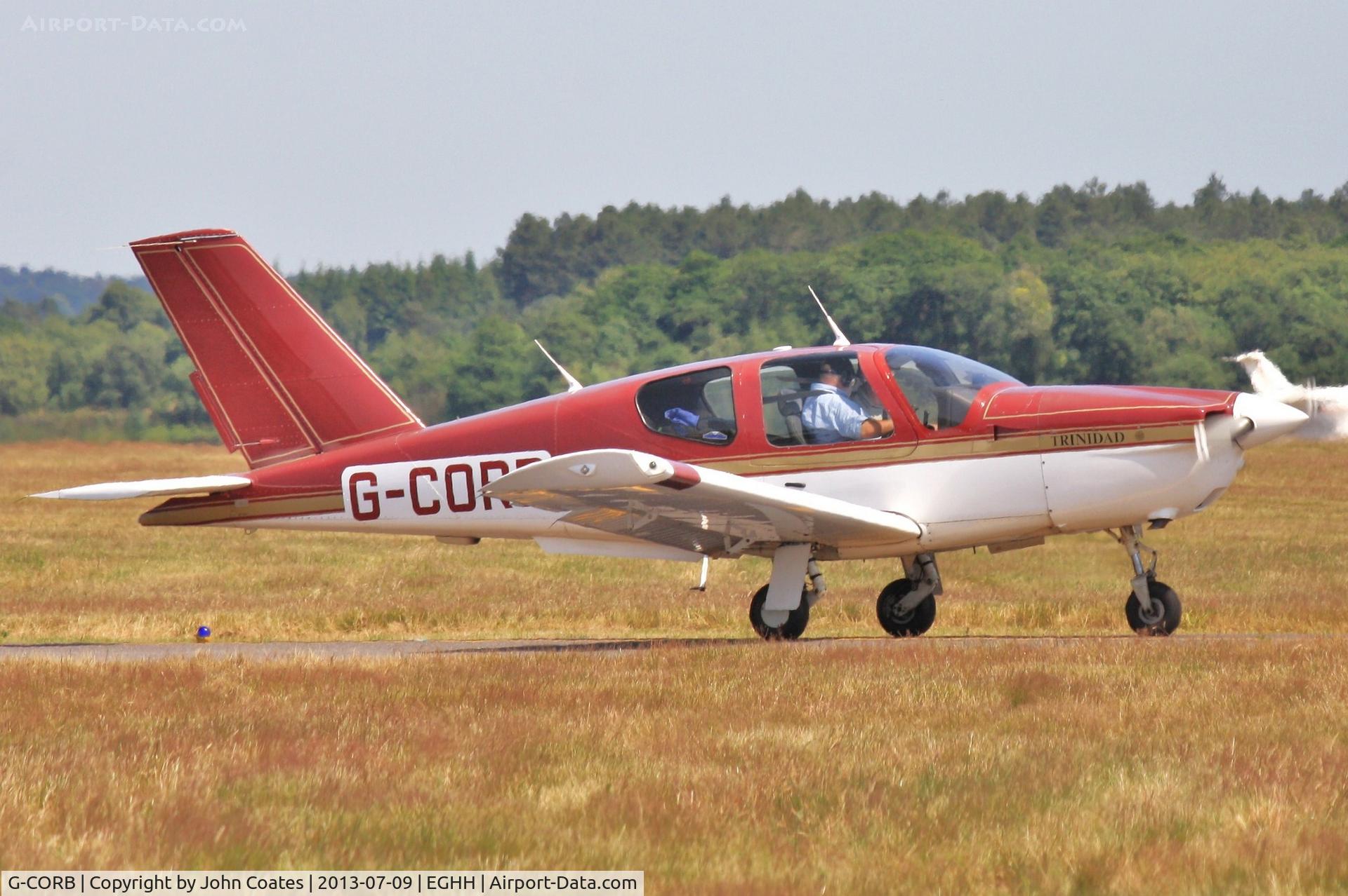 G-CORB, 1990 Socata TB-20 Trinidad C/N 1178, Waiting to depart 08