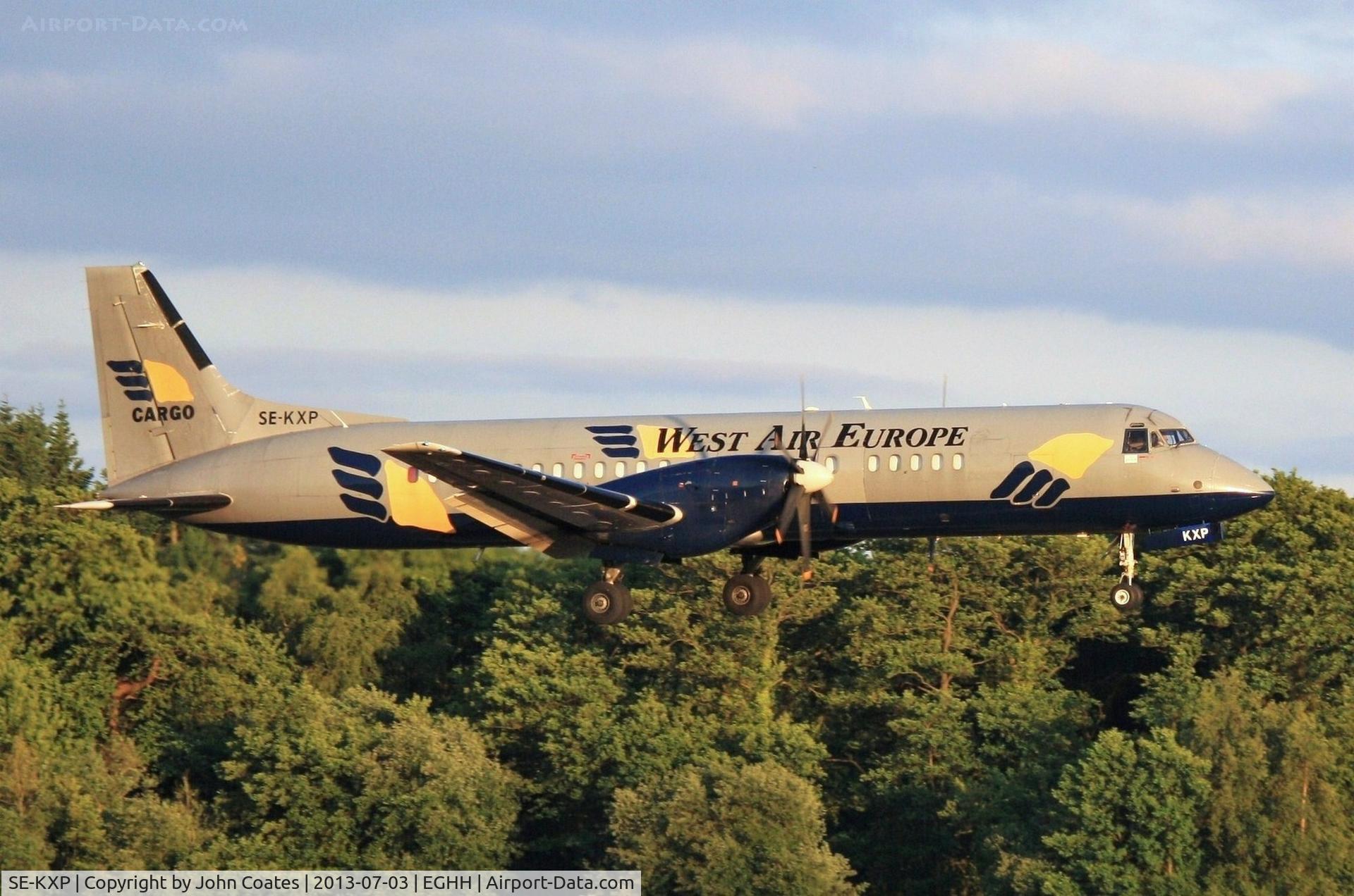 SE-KXP, 1992 British Aerospace ATP(F) C/N 2056, Evening arrival from Jersey