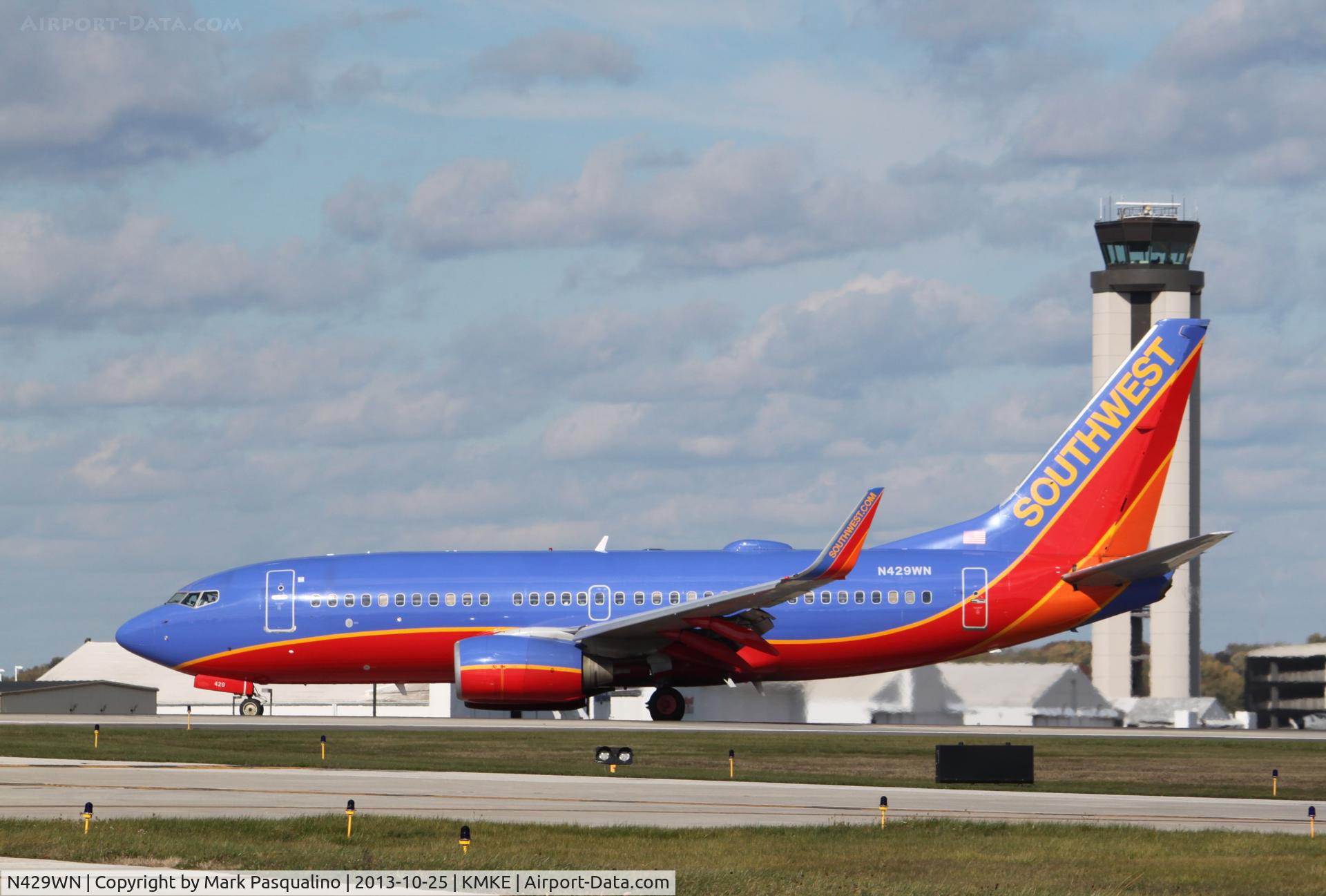 N429WN, 2002 Boeing 737-7H4 C/N 33658, Boeing 737-700