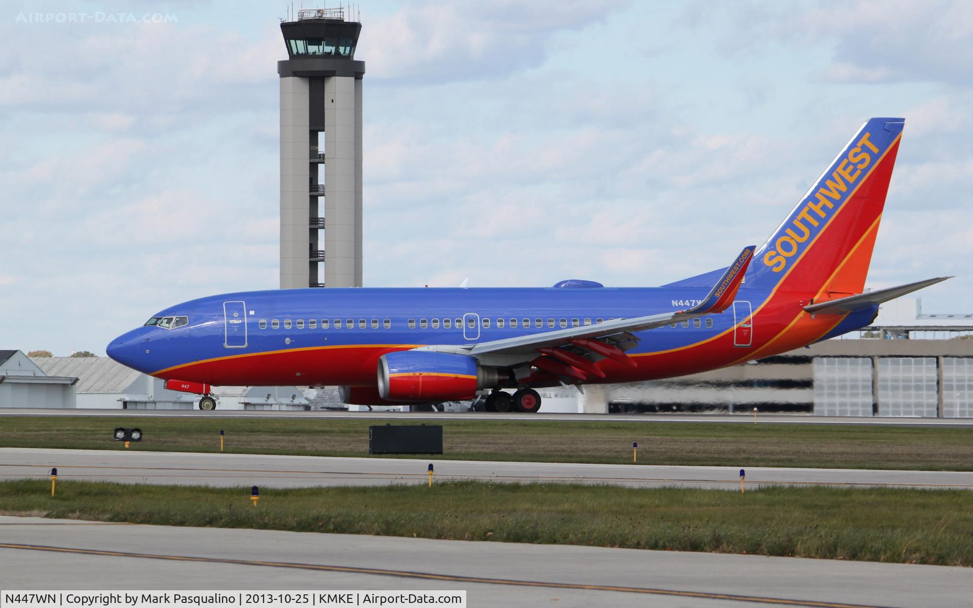 N447WN, 2003 Boeing 737-7H4 C/N 33720, Boeing 737-700