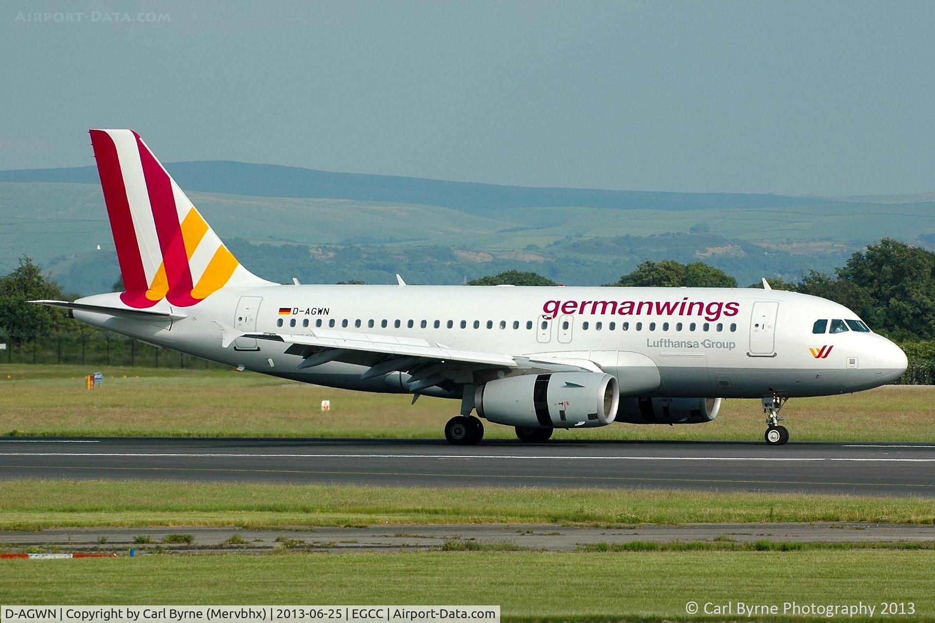 D-AGWN, 2009 Airbus A319-132 C/N 3841, Taken from the Aviation Viewing Park.
