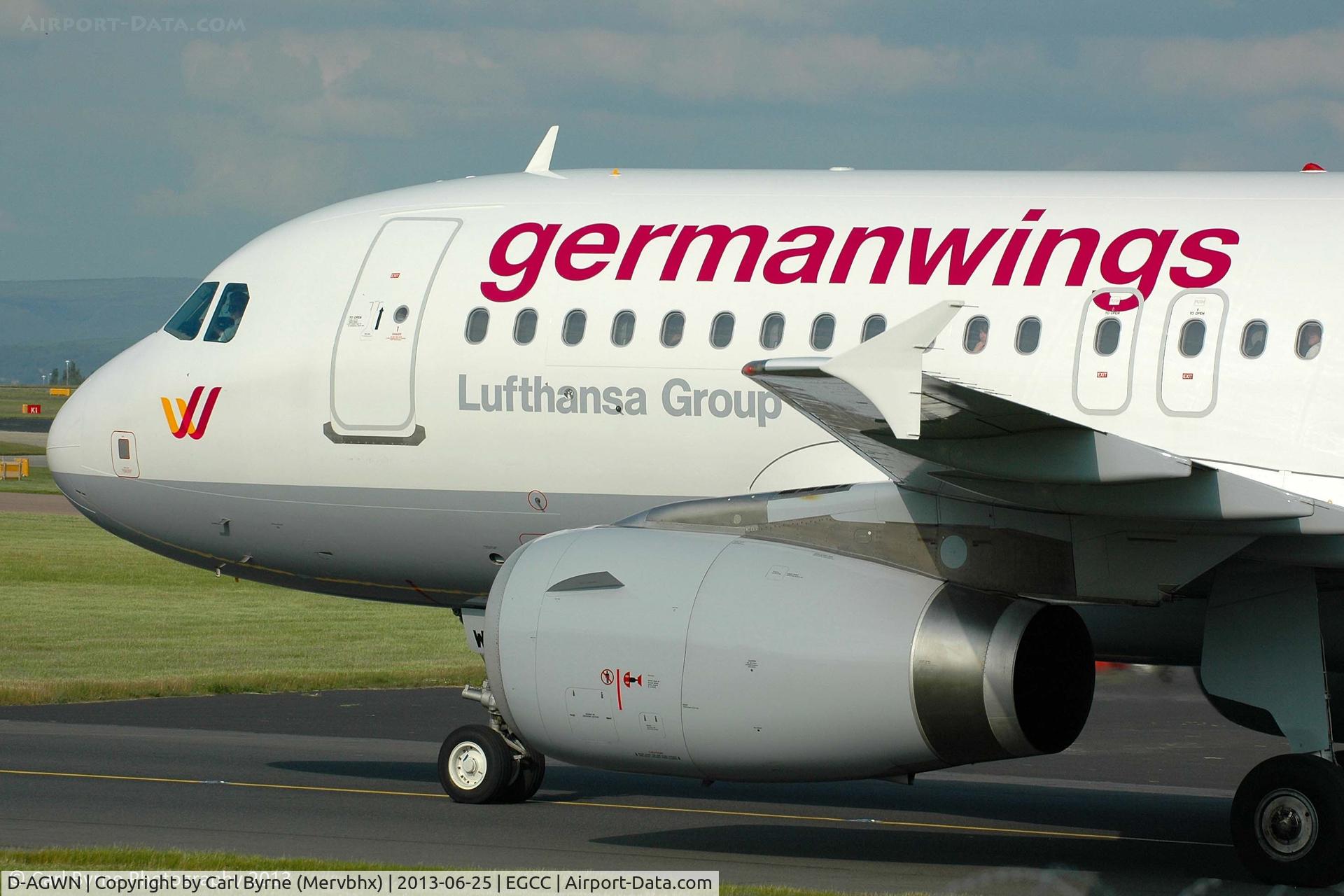 D-AGWN, 2009 Airbus A319-132 C/N 3841, Taken from the Aviation Viewing Park.