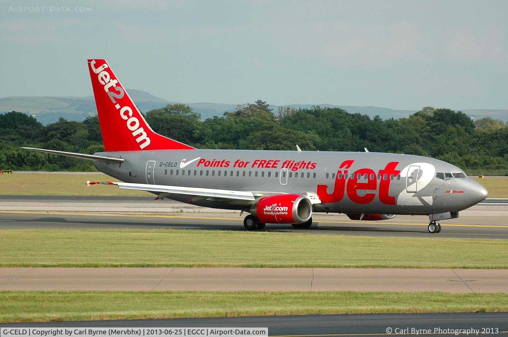 G-CELD, 1987 Boeing 737-33A C/N 23832, Taken from the Aviation Viewing Park.